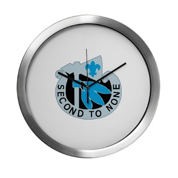 02ID - M01 - 03 - DUI - 2nd Infantry Division Modern Wall Clock