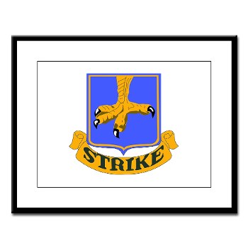 101ABN2BCTS - M01 - 02 - DUI - 2nd BCT - Strike - Large Framed Print
