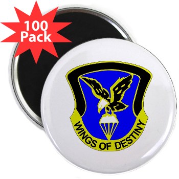 101ABNCAB - M01 - 01 - DUI - 101st Aviation Brigade - Wings of Destiny - 2.25" Magnet (100 pack)