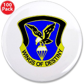 101ABNCAB - M01 - 01 - DUI - 101st Aviation Brigade - Wings of Destiny - 3.5" Button (100 pack) - Click Image to Close