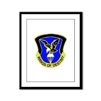 101ABNCAB - M01 - 02 - DUI - 101st Aviation Brigade - Wings of Destiny - Framed Panel Print