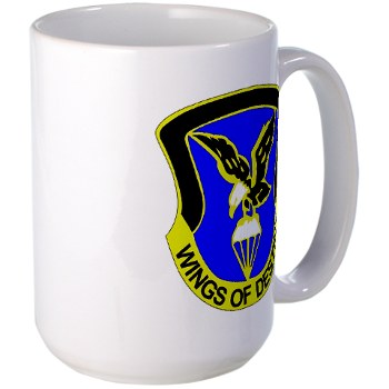 101ABNCAB - M01 - 03 - DUI - 101st Aviation Brigade - Wings of Destiny - Large Mug