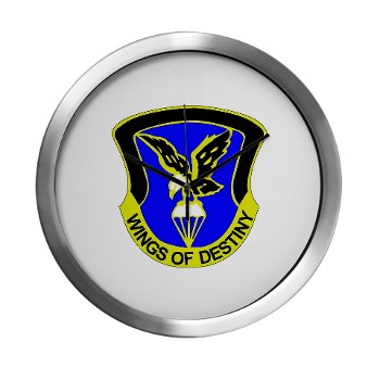 101ABNCAB - M01 - 03 - DUI - 101st Aviation Brigade - Wings of Destiny - Modern Wall Clock