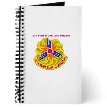 12CAB - M01 - 02 - DUI - 12th Combat Aviation Brigade With Text - Journal