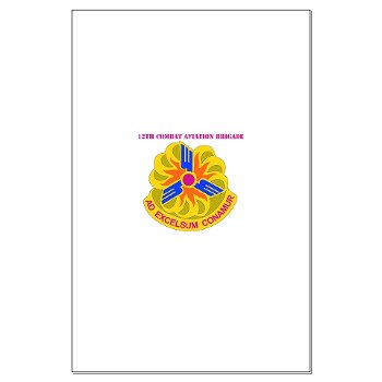 12CAB - M01 - 02 - DUI - 12th Combat Aviation Brigade With Text - Large Poster