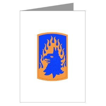 12CAB - M01 - 02 - SSI - 12th Combat Aviation Brigade Greeting Cards (Pk of 10 )