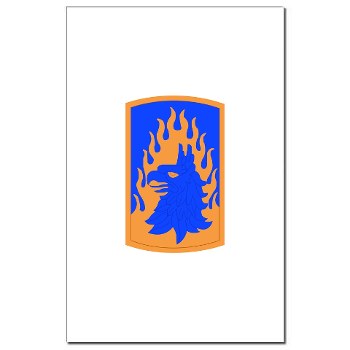 12CAB - M01 - 02 - SSI - 12th Combat Aviation Brigade Mini Poster Print