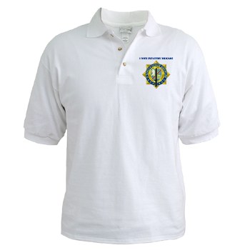 170IB - A01 - 04 - DUI - 170th Infantry Brigade with text Golf Shirt