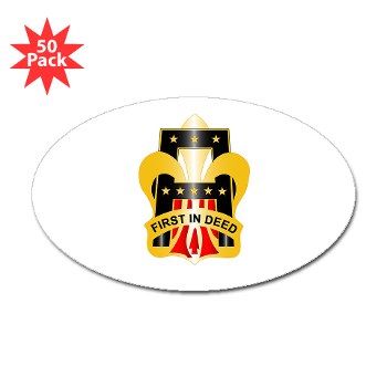 1A - M01 - 01 - DUI - First United States Army Sticker (Oval 50 pk)