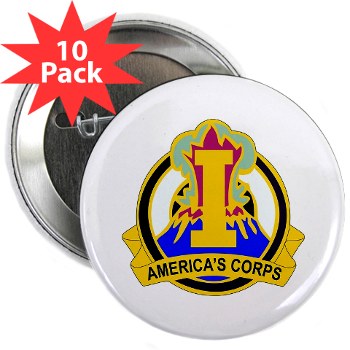 ICorps - M01 - 01 - DUI - I Corps 2.25\" Button (10 pack)