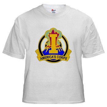 ICorps - A01 - 04 - DUI - I Corps - White T-Shirt