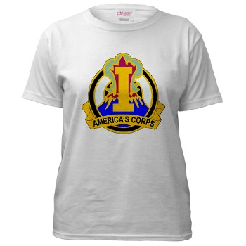 ICorps - A01 - 04 - DUI - I Corps Women's T-Shirt - Click Image to Close