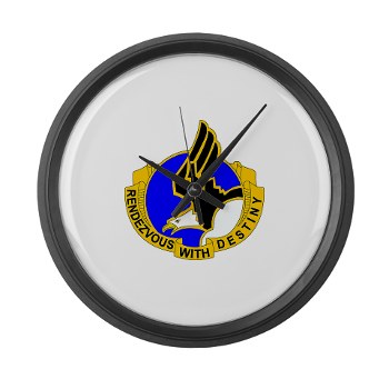 101ABN - M01 - 03 - DUI - 101st Airborne Division Large Wall Clock