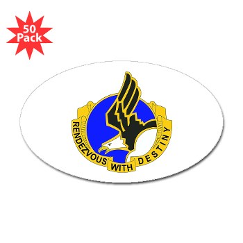 101ABN - M01 - 01 - DUI - 101st Airborne Division Sticker (Oval 50 pk)