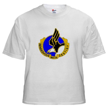 101ABN - A01 - 04 - DUI - 101st Airborne Division White T-Shirt