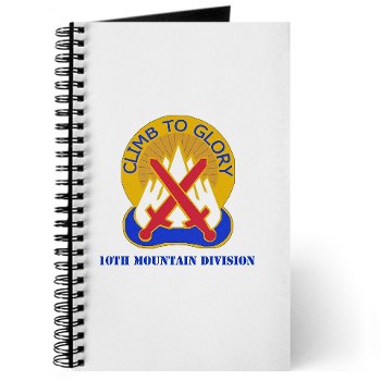 10mtn - M01 - 02 - DUI - 10th Mountain Division with Text Journal