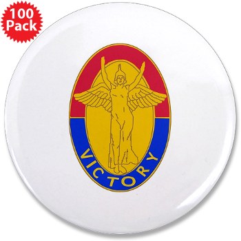 1ID - M01 - 01 - DUI - 1st Infantry Division 3.5" Button (100 pack)