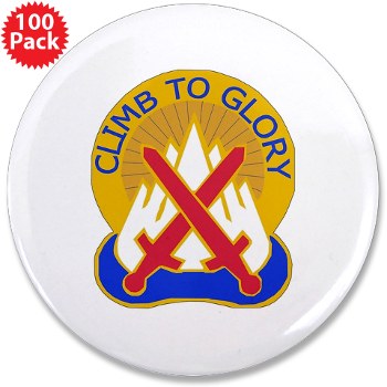 10mtn - M01 - 01 - DUI - 10th Mountain Division 3.5" Button (100 pack)