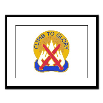 10mtn - M01 - 02 - DUI - 10th Mountain Division LargeFramed Print