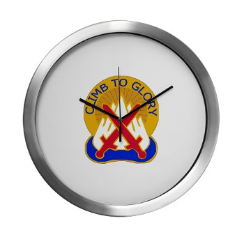 10mtn - M01 - 03 - DUI - 10th Mountain Division - Modern Wall Clock