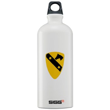 1CAV - M01 - 03 - DUI - 1st Cavalry Division Sigg Water Bottle 1.0L