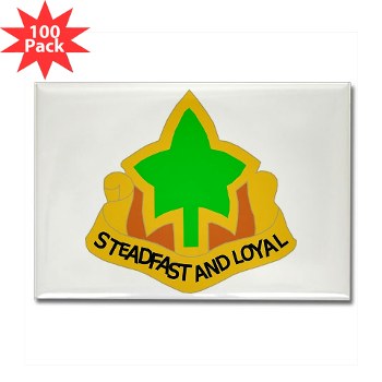 4ID - M01 - 01 - DUI - 4th Infantry Division Rectangle Magnet (100 pack)