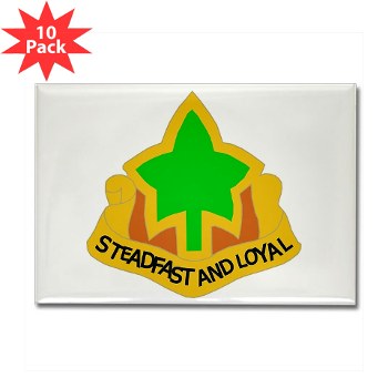 4ID - M01 - 01 - DUI - 4th Infantry Division Rectangle Magnet (10 pack)