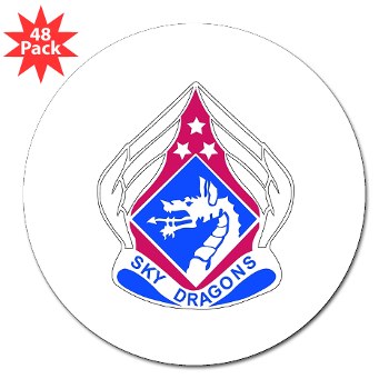 18ABC - M01 - 01 - DUI - XVIII Airborne Corps 3" Lapel Sticker (48 pk)