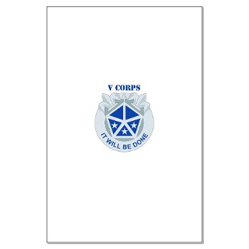 vcorps - M01 - 02 - DUI - V Corps with Text Large Poster - Click Image to Close