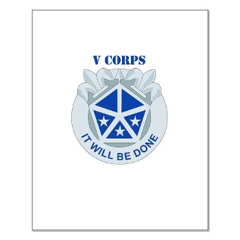 vcorps - M01 - 02 - DUI - V Corps with Text Small Poster