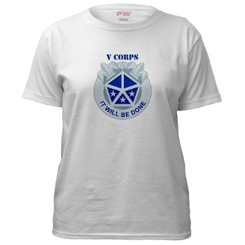 vcorps - A01 - 04 - DUI - V Corps with text Women's T-Shirt