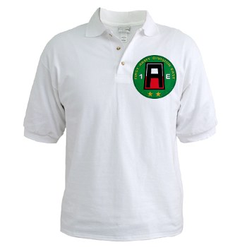01AE - A01 - 04 - First Army Division East Golf Shirt - Click Image to Close