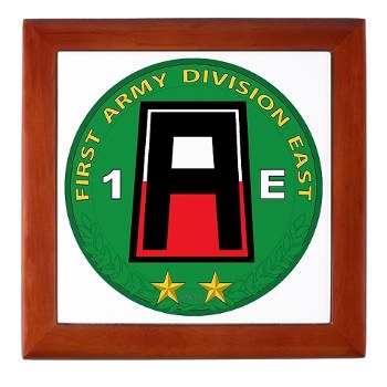 01AE - M01 - 03 - First Army Division East Keepsake Box