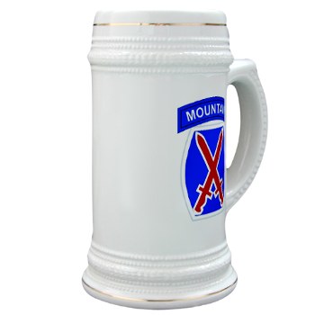 10mtn - M01 - 03 - SSI - 10th Mountain Division Stein