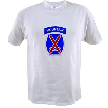 10mtn - A01 - 04 - SSI - 10th Mountain Division Value T-shirt