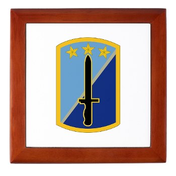 170IB - M01 - 03 - SSI - 170th Infantry Brigade - Keepsake Box