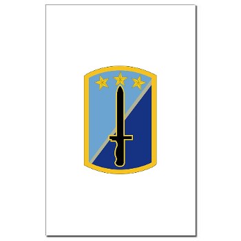 170IB - M01 - 02 - SSI - 170th Infantry Brigade - Mini Poster Print
