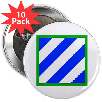 03ID - M01 - 01 - SSI - 3rd Infantry Division 2.25" Button (10 pack)