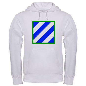 3ID - A01 - 03 - SSI - 3rd Infantry Division Hooded Sweatshirt - Click Image to Close