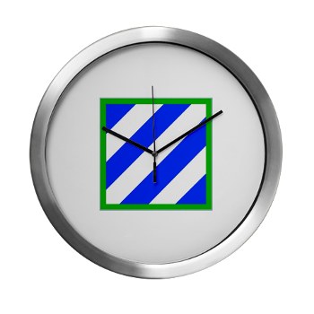 3ID - M01 - 03 - SSI - 3rd Infantry Division Modern Wall Clock
