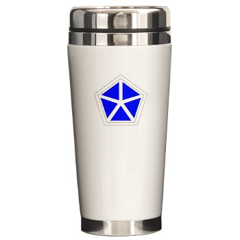 vcorps - M01 - 03 - SSI - V Corps Ceramic Travel Mug - Click Image to Close