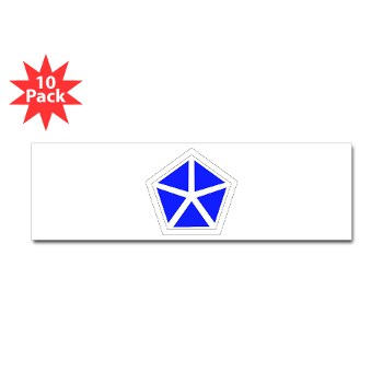 vcorps - M01 - 01 - SSI - V Corps Sticker (Bumper 10 pk) - Click Image to Close