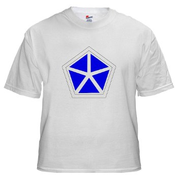 vcorps - A01 - 04 - SSI - V Corps White T-Shirt