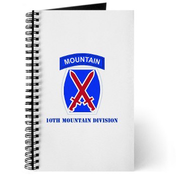 10mtn - M01 - 02 - SSI - 10th Mountain Division with Text Journal - Click Image to Close