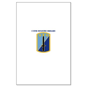170IB - M01 - 02 - SSI - 170th Infantry Brigade with text - Large Poster
