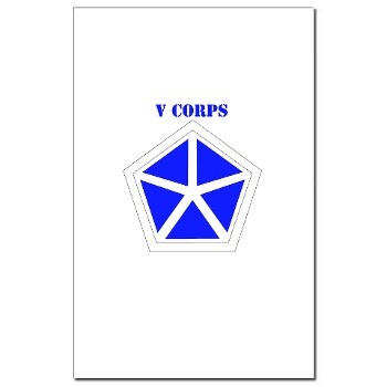 vcorps - M01 - 02 - SSI - V Corps with Text Mini Poster Print
