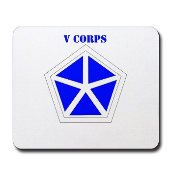 vcorps - M01 - 03 - SSI - V Corps with Text Mousepad - Click Image to Close