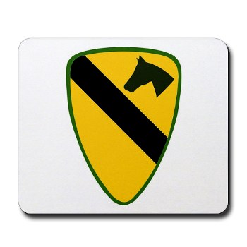 1CAV - M01 - 03 - SSI - 1st Cavalry Division Mousepad