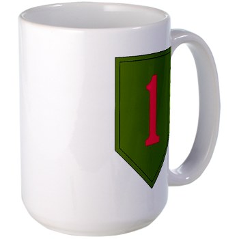 1ID - M01 - 03 - SSI - 1st Infantry Division Large Mug - Click Image to Close