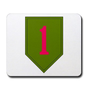 1ID - M01 - 03 - SSI - 1st Infantry Division Mousepad - Click Image to Close